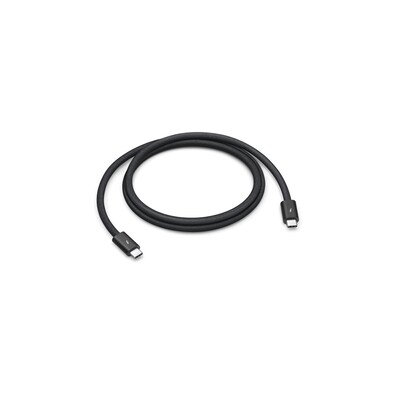 Kabel PRO günstig Kaufen-Apple Thunderbolt 4 Pro (USB-C) Kabel (1m). Apple Thunderbolt 4 Pro (USB-C) Kabel (1m) <![CDATA[• Übertrage Daten mit bis zu 40 Gbit/s • Übertrage Daten mit USB 3.1 der 2. Generation mit bis zu 10 Gbit/s • DisplayPort Videoausgabe (HBR3) • Bis z