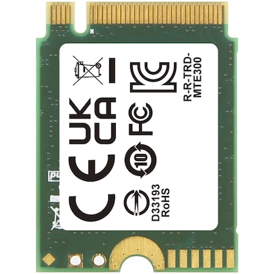 CARD  günstig Kaufen-Transcend MTE300S 512GB SSD M.2 2230 PCIe Gen3x4. Transcend MTE300S 512GB SSD M.2 2230 PCIe Gen3x4 <![CDATA[• 512 GB • M.2 2230 Card, PCIe 3.0 • Maximale Lese-/Schreibgeschwindigkeit: 2000 MB/s / 1100 MB/s • Mainstream: Sehr gutes Preisleistungs-V