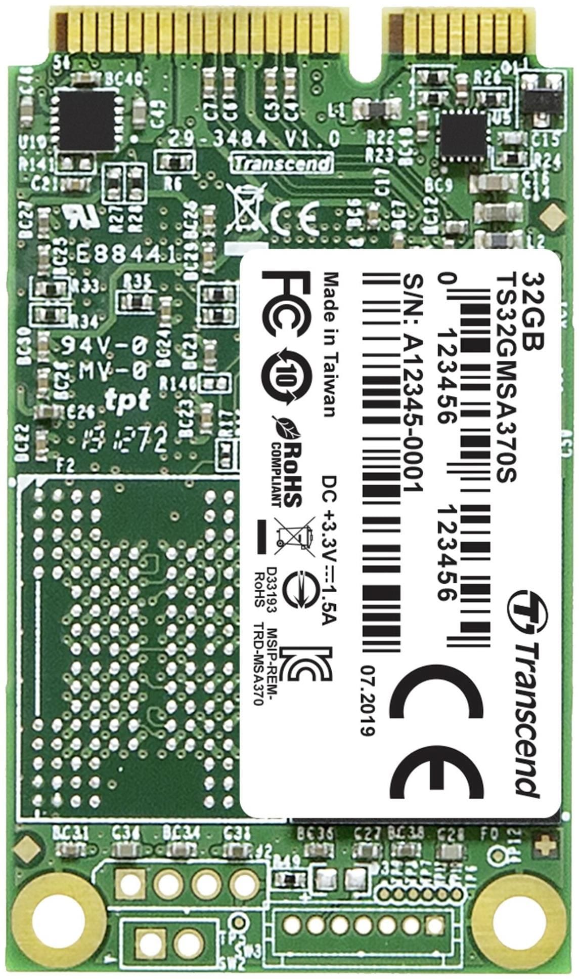 Transcend SSD MSA370S MLC mSATA 32GB