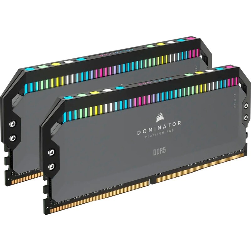 64GB (2x32GB) CORSAIR Dominator Platinum RGB DDR5-6000 RAM CL36 Speicherkit