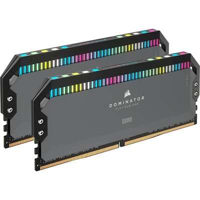 IR RGB günstig Kaufen-64GB (2x32GB) CORSAIR Dominator Platinum RGB DDR5-6000 RAM CL36 Speicherkit. 64GB (2x32GB) CORSAIR Dominator Platinum RGB DDR5-6000 RAM CL36 Speicherkit <![CDATA[• 64 GB (RAM-Module: 2 Stück) • DDR5-RAM 6000 MHz ECC • CAS Latency (CL) 36 • Anschl