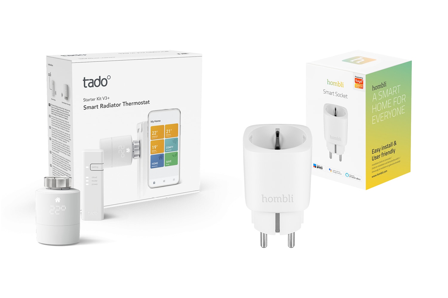 tado&deg; SRT StarterKit V3+ / Hombli Steckdose