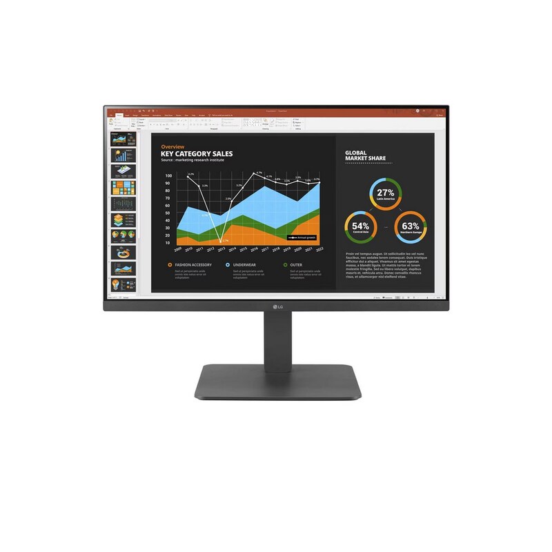 LG 24BR650B-C 60,4 cm (23,8") Full HD 16:9 IPS Monitor HDMI/DP/USB-C