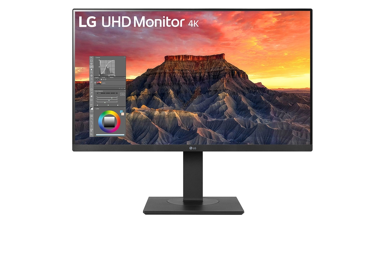 LG 27BQ65UB-B 68,6 cm (27&quot;) UHD 16:9 IPS Monitor HDMI/DP/USB-C Pivot