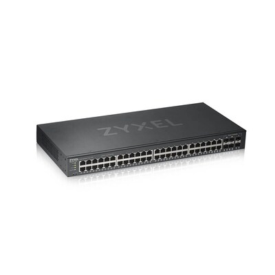 100 A günstig Kaufen-Zyxel GS1920-48V2. Zyxel GS1920-48V2 <![CDATA[• 48-port GbE Smart Managed Switch • 44x RJ-45 (100/1000Base-T), 4x SFP Combo (100M/1Gb/s) • 2x SFP (1Gb/s)]]>. 