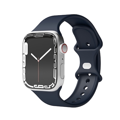Design and  günstig Kaufen-Vonmählen Silicone Loop Case 1 Band One Navy 38/40/41mm. Vonmählen Silicone Loop Case 1 Band One Navy 38/40/41mm <![CDATA[• Sportliches Uhrenarmband im schlanken Design für die Apple Watch • Das Armband ist aus Silikon gefertigt • Unauff