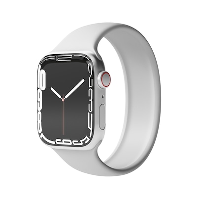 Apple Watch günstig Kaufen-Vonmählen Solo Loop Case 1 Band S Light Gray 38/40/41mm. Vonmählen Solo Loop Case 1 Band S Light Gray 38/40/41mm <![CDATA[• Elegant Uhrenarmband im leichten, schlanken Design für die Apple Watch • Das Armband ist aus Silikon gefertigt • N