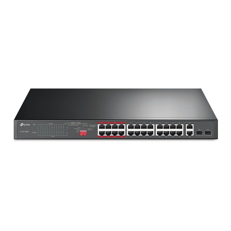 TP-Link TL-SL1226P PoE+ Switch 26-Port 10/100Mbps