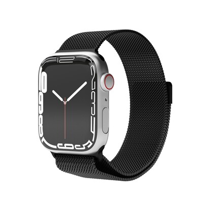 Die Uhr günstig Kaufen-Vonmählen Milanese Loop Case 2 Band One Black 42/44/45/49mm. Vonmählen Milanese Loop Case 2 Band One Black 42/44/45/49mm <![CDATA[• Robustes Uhrenarmband im stilvollen Design für die Apple Watch • Das Armband ist aus hochwertigem Edelstahl 