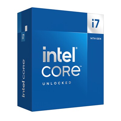 INTEL Core i7-14700K 3,4 GHz 8+12 Kerne 33MB Cache Sockel 1700 (Boxed o. Lüfter)