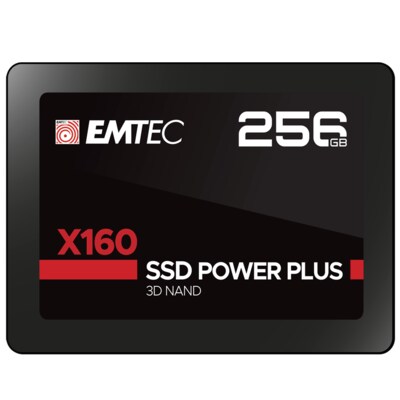 II Max günstig Kaufen-EMTEC X160 SSD Power Plus 256GB SATA 2.5. EMTEC X160 SSD Power Plus 256GB SATA 2.5 <![CDATA[• 256 GB - 7 mm Bauhöhe • 2,5 Zoll, SATA III (600 Mbyte/s) • Maximale Lese-/Schreibgeschwindigkeit: 520 MB/s / 500 MB/s • Mainstream: Sehr gutes Preisleis