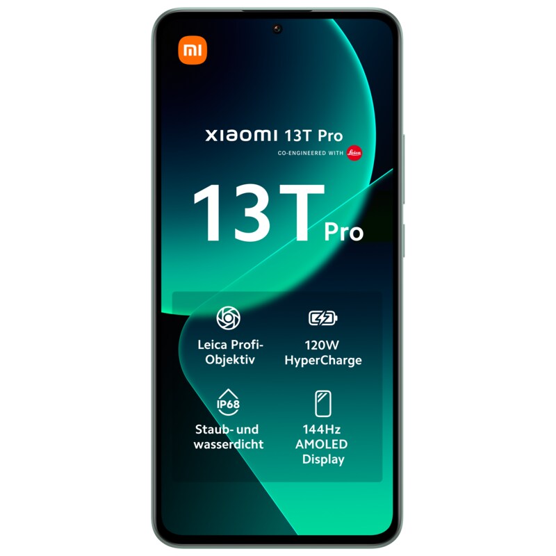 Xiaomi 13T Pro 5G 12/512GB Dual-SIM Smartphone meadow green EU