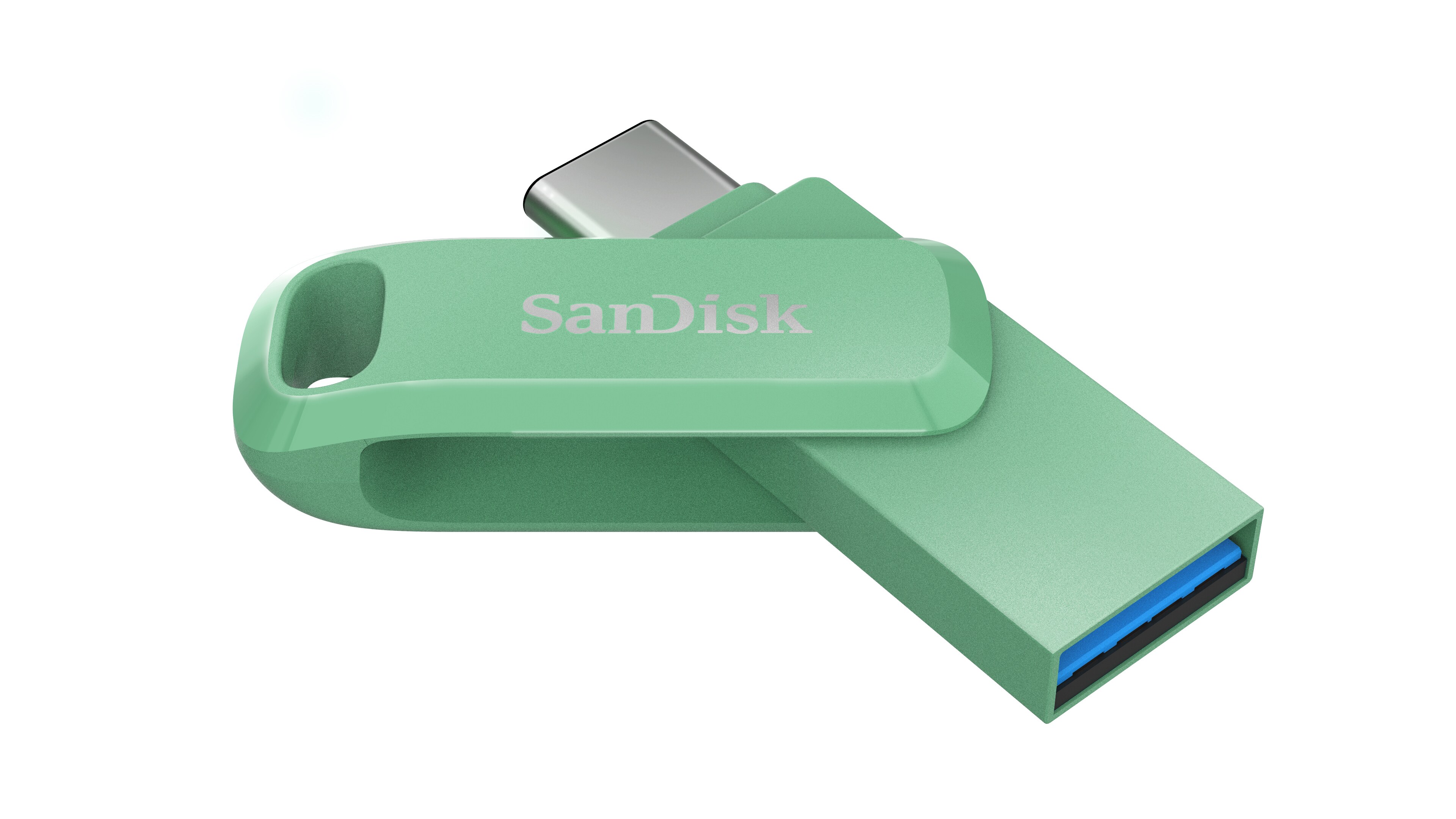 SanDisk Ultra Dual Drive Go 64 GB USB 3.1 Type-C / USB-A Stick Absinthe Gr&uuml;n