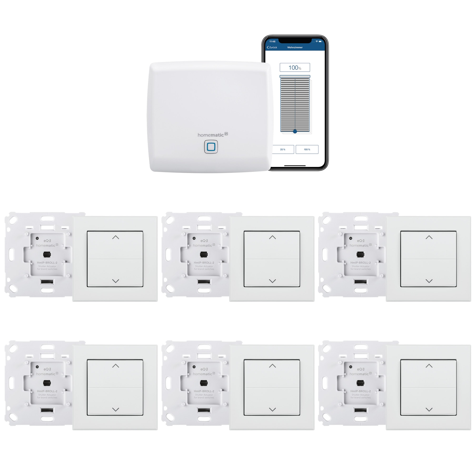 Homematic Ip Smart Home Starter Set Beschattung, Hmip-Sk20 - Image 7