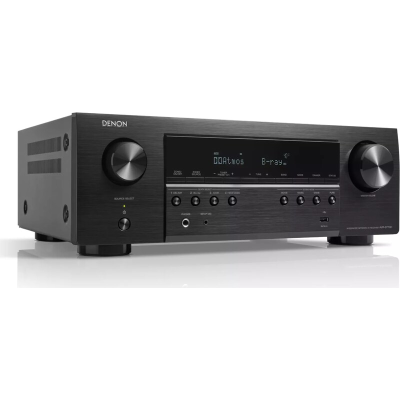 Denon AVR-S770H 7.2 Netzwerk-AV-Receiver 8K Schwarz HEOS Built-in