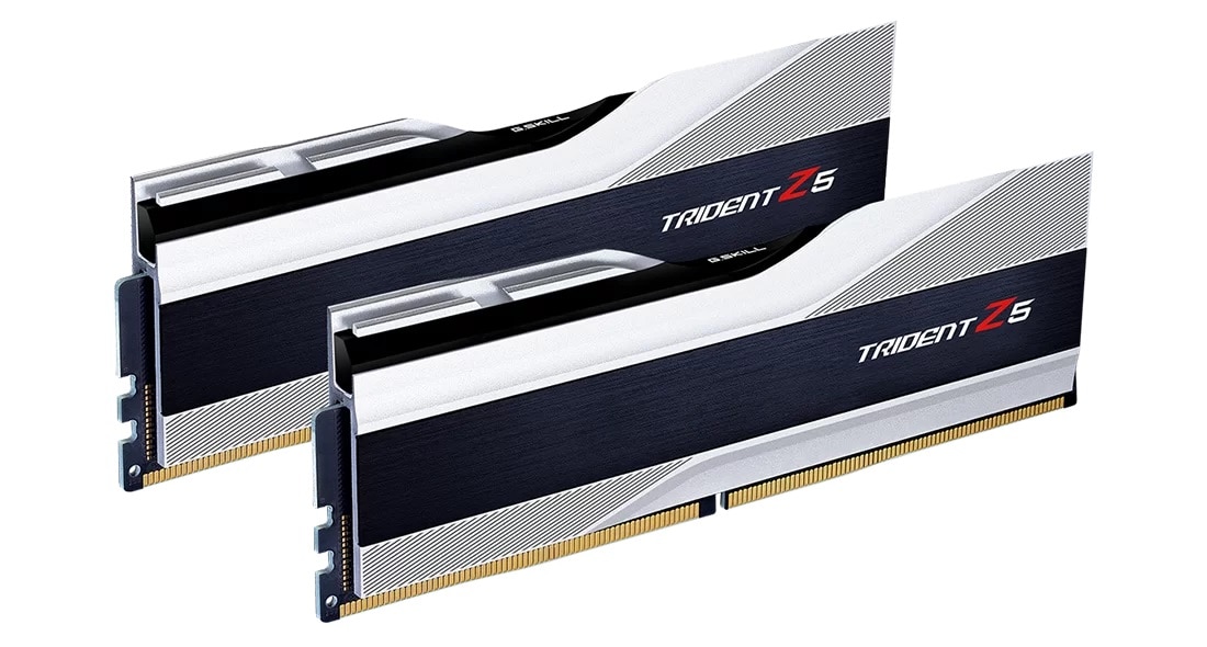 32GB (2x16GB) G.Skill Trident Z5 Silber DDR5-6000 CL36 RAM Speicher Kit