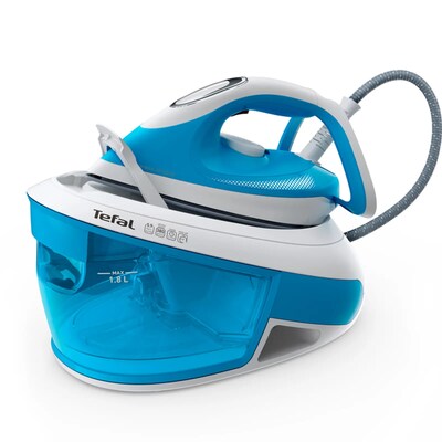 Air Express günstig Kaufen-Tefal SV8002E0 Express Airglide Dampfbügelstation. Tefal SV8002E0 Express Airglide Dampfbügelstation <![CDATA[• Leistung: 2.800 W - Dampfstoß: 380 g/min - konst. Dampfleistung: 120 g/m • Bügelsohle: Durilium • Wassertankvolumen: 1,8l]]>.