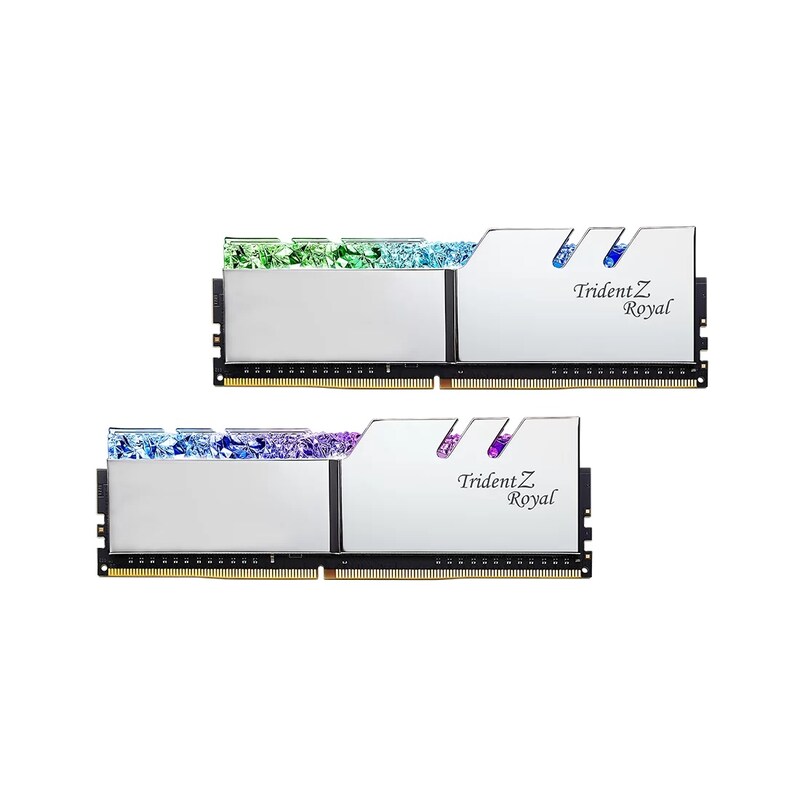 328GB (2x16GB) G.Skill TridentZ Royal Silber DDR4-3600 CL16 RAM Speicher Kit