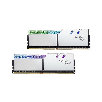 GB DDR4 günstig Kaufen-32GB (2x16GB) G.Skill TridentZ Royal Silber DDR4-3600 CL19 RAM Speicher Kit. 32GB (2x16GB) G.Skill TridentZ Royal Silber DDR4-3600 CL19 RAM Speicher Kit <![CDATA[• 32 GB (RAM-Module: 2 Stück) • DDR4-RAM 3600 MHz • CAS Latency (CL) 19 • Anschluss: