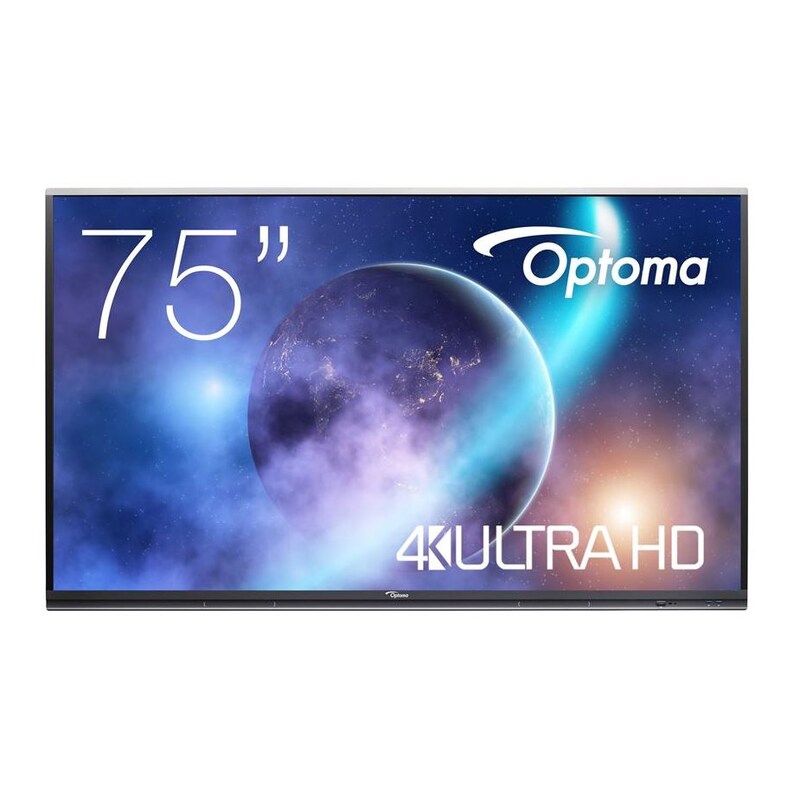 Optoma 5752RK+ 190cm (75") Interaktives 4K Multi-Touch Large Format LCD Display