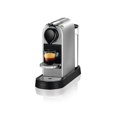 Und was  günstig Kaufen-Krups XN741B Nespresso CitiZ Silver. Krups XN741B Nespresso CitiZ Silver <![CDATA[• Für Nespresso Kapsel-System • Tassengrösse Espresso & Lungo • Betriebsbereit in 25 Sekunden • 1l Wassertank, 19bar Pumpe]]>. 