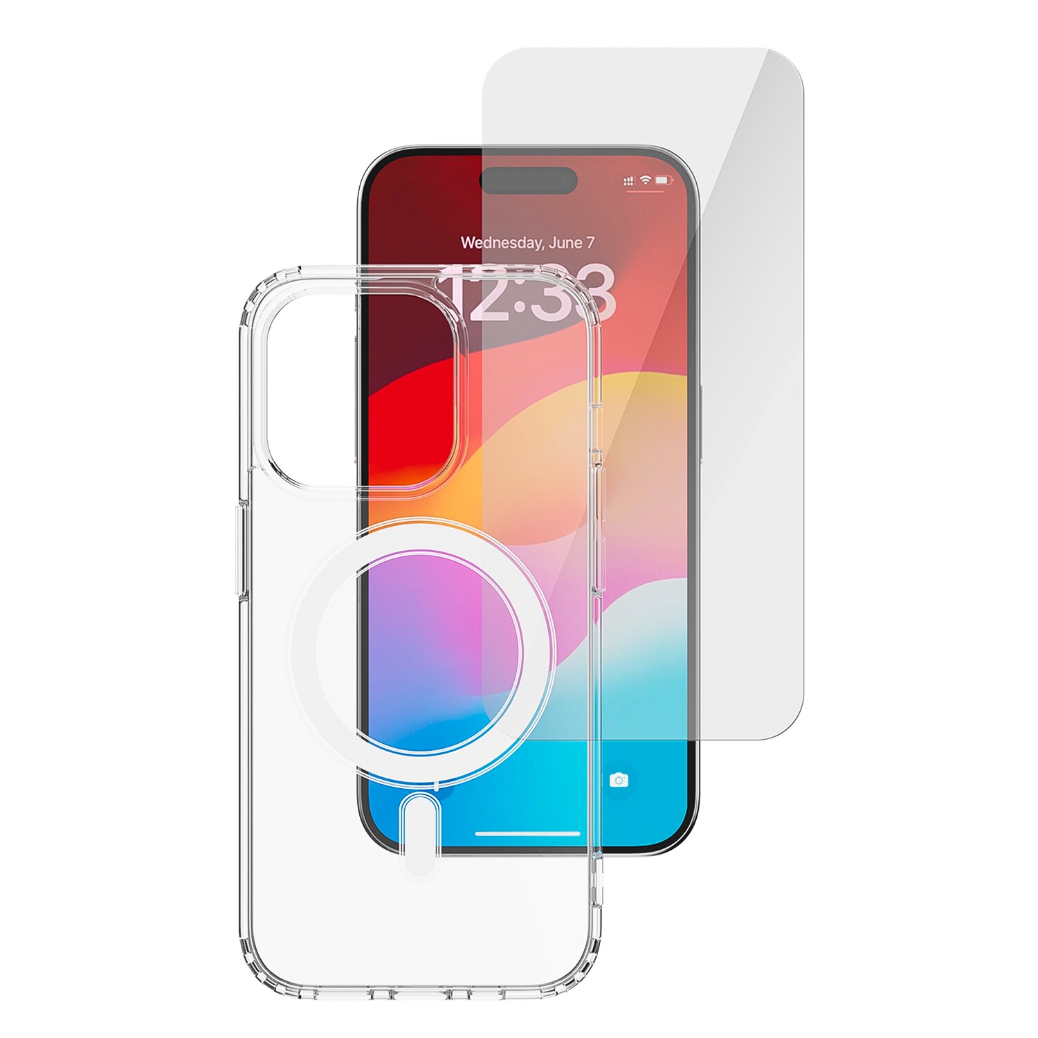 4Smarts 360&deg; Protection Set f&uuml;r Apple iPhone 15 Pro Max Transparent