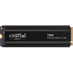 Crucial T500 NVMe SSD 2 TB M.2 2280 PCIe Gen4 x4 mit K&uuml;hlk&ouml;rper