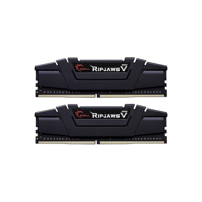 in 1 günstig Kaufen-64GB (2x32GB) G.Skill Ripjaws V DDR4-3600 CL18 RAM Speicher Kit. 64GB (2x32GB) G.Skill Ripjaws V DDR4-3600 CL18 RAM Speicher Kit <![CDATA[• 64 GB (RAM-Module: 2 Stück) • DDR4-RAM 3600 MHz • CAS Latency (CL) 18 • Anschluss:288-pin, Spannung:1,35 V