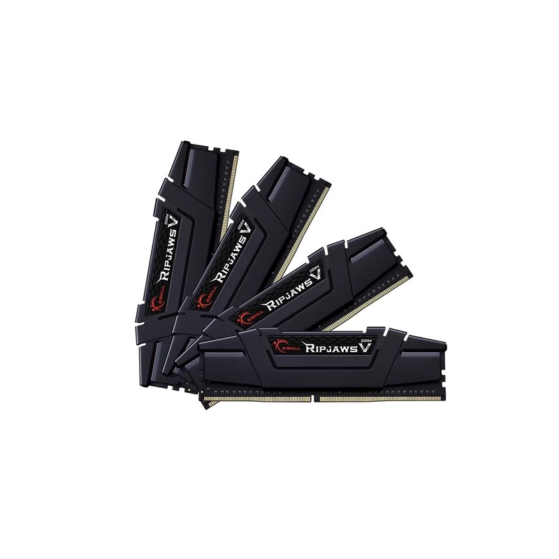 64GB (4x16GB) G.Skill Ripjaws V DDR4-3200 CL16 RAM Speicher Kit