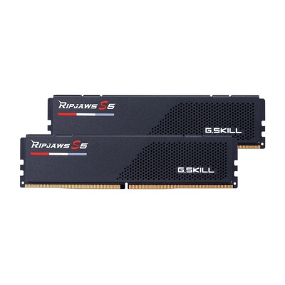 S5 16  günstig Kaufen-32GB (2x16GB) G.Skill Ripjaws S5 Black DDR5-6000 CL32 RAM Speicher Kit. 32GB (2x16GB) G.Skill Ripjaws S5 Black DDR5-6000 CL32 RAM Speicher Kit <![CDATA[• 32 GB (RAM-Module: 2 Stück) • DDR5-RAM 6000 MHz • CAS Latency (CL) 32 • Anschluss:288-pin, S