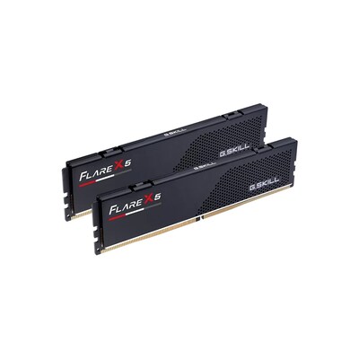 5600 günstig Kaufen-32GB (2x16GB) G.Skill Flare X5 DDR5-5600 CL30 RAM Speicher Kit. 32GB (2x16GB) G.Skill Flare X5 DDR5-5600 CL30 RAM Speicher Kit <![CDATA[• 32 GB (RAM-Module: 2 Stück) • DDR5-RAM 5600 MHz • CAS Latency (CL) 30 • Anschluss:288-pin, Spannung:1,25 Vol