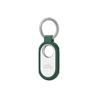 Silikon Schutz günstig Kaufen-Samsung Rugged Case für SmartTag2, Grün. Samsung Rugged Case für SmartTag2, Grün <![CDATA[• Schutzhülle aus weichem Silikon mit rutschfestem Muster auf der Seite • Praktischer Karabiner-Ring für vielseitige Anwendung • Schützt