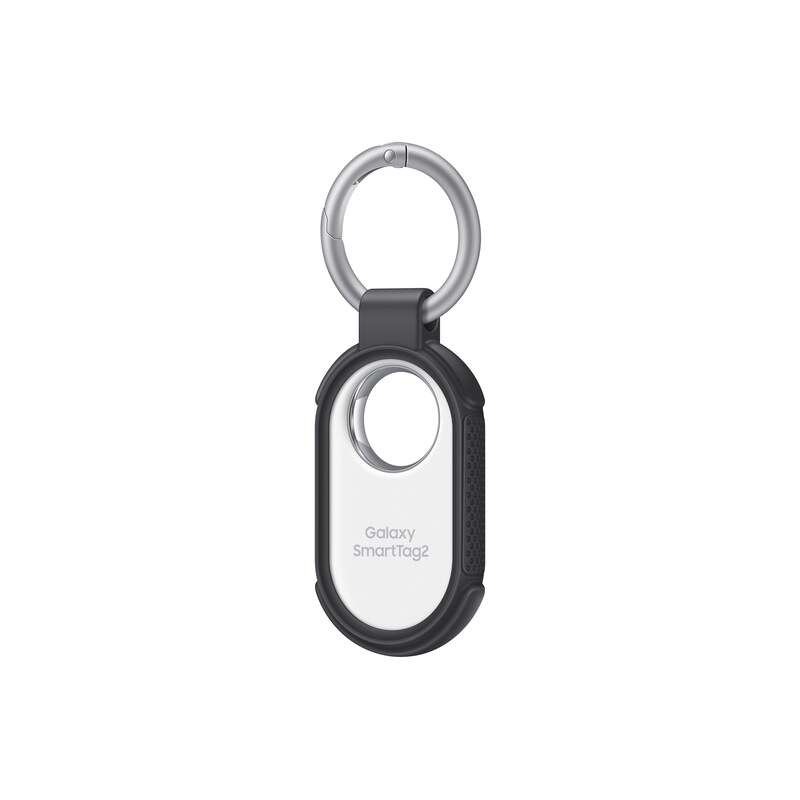 SmartTag 2 günstig Kaufen-Samsung Rugged Case für SmartTag2, Schwarz. Samsung Rugged Case für SmartTag2, Schwarz <![CDATA[• Schutzhülle aus weichem Silikon mit rutschfestem Muster auf der Seite • Praktischer Karabiner-Ring für vielseitige Anwendung • Schützt den Rahmen v
