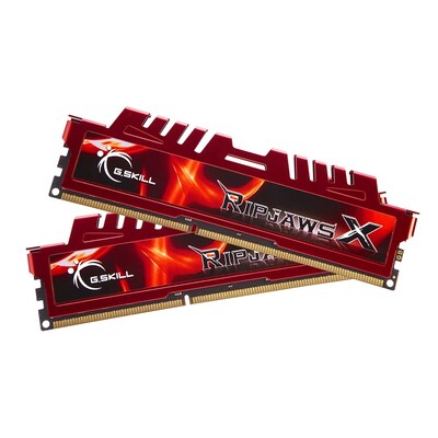 SKILL Ripjaws günstig Kaufen-16GB (2x8GB) G.Skill Ripjaws X DDR3-16000 CL10 RAM Speicher Kit. 16GB (2x8GB) G.Skill Ripjaws X DDR3-16000 CL10 RAM Speicher Kit <![CDATA[• 16 GB (RAM-Module: 2 Stück) • DDR3-RAM 1600 MHz • CAS Latency (CL) 10 • Anschluss:240-pin, Spannung:1,5 Vo