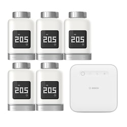 Bosch Smart Home Starter Set Smarte Heizung &bull; 5 Heizk&ouml;rperthermostate