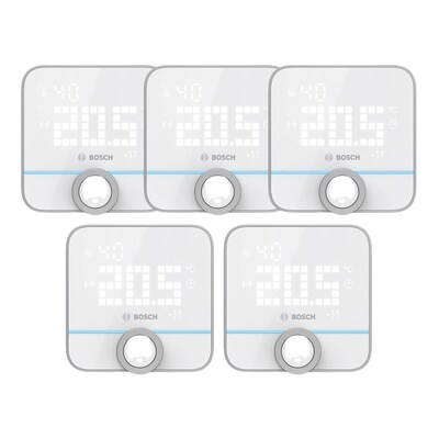 Bosch Smart Home smartes Raumthermostat II • 5er Pack