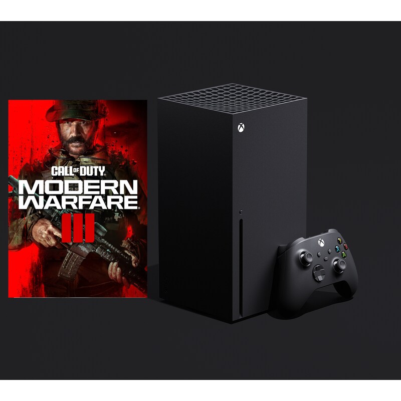 Microsoft Xbox Series X 1TB inkl. Call of Duty MW3 Standard Edition Code
