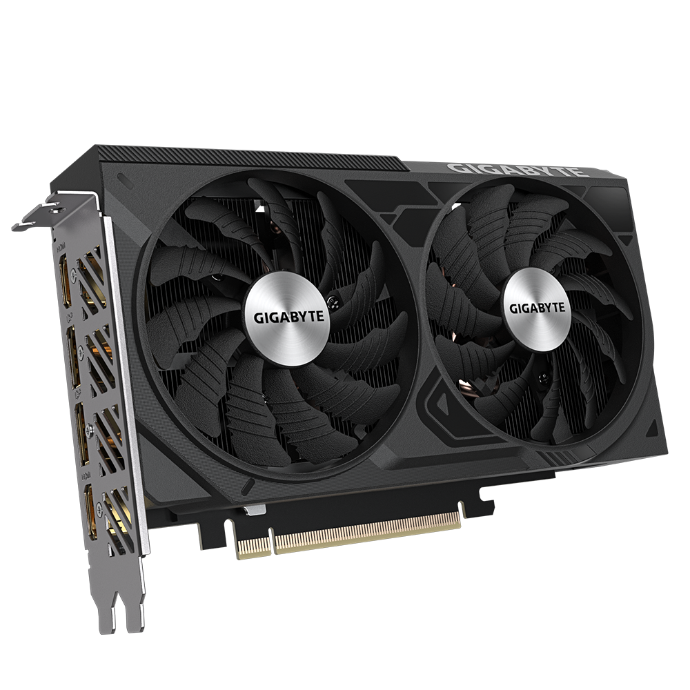 GIGABYTE GeForce RTX&trade; 4060 Ti WINDFORCE OC 16GB Grafikkarte 2xHDMI 2xDP