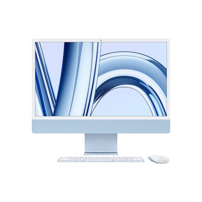 PRO 6GB günstig Kaufen-Apple iMac 24" Retina 4,5K 2023 M3/8/256GB 8C GPU Blau MQRC3D/A. Apple iMac 24" Retina 4,5K 2023 M3/8/256GB 8C GPU Blau MQRC3D/A <![CDATA[• Prozessor: Octa-Core Apple M3 Prozessor • Arbeitsspeicher: 8 GB RAM • Speicher: 256 GB SSD • Grafik