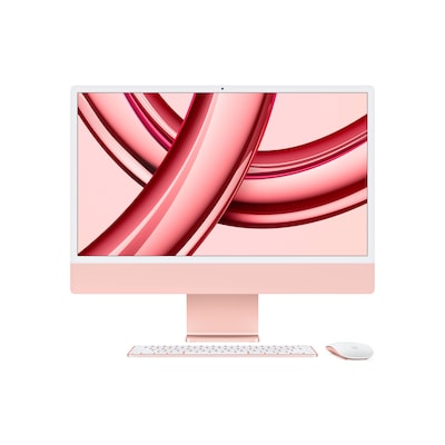 Mac OS günstig Kaufen-Apple iMac 24" Retina 4,5K 2023 M3/8/256GB 8C GPU Rosé MQRD3D/A. Apple iMac 24" Retina 4,5K 2023 M3/8/256GB 8C GPU Rosé MQRD3D/A <![CDATA[• Prozessor: Octa-Core Apple M3 Prozessor • Arbeitsspeicher: 8 GB RAM • Speicher: 256 GB SSD 