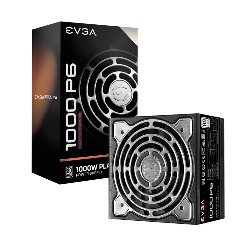 EVGA SuperNOVA 1000 P6 1000 Watt 80+ Platinum modular 135mm Lüfter