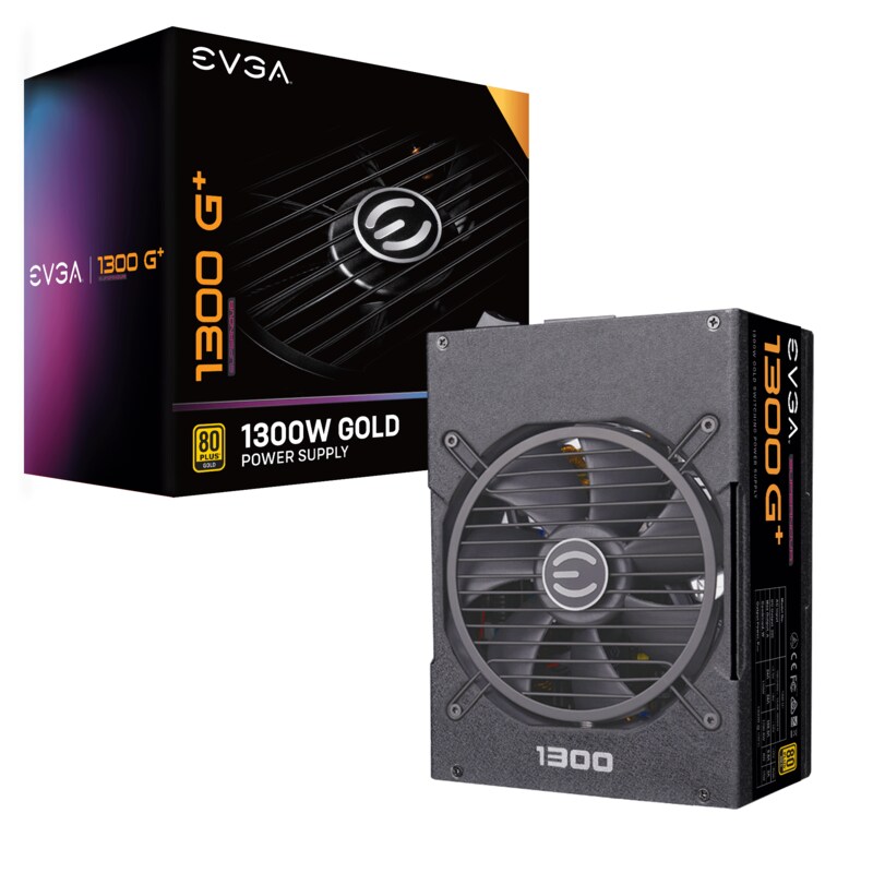 EVGA SuperNOVA 1000 G+ 1300 Watt 80+ Gold modular 135mm Lüfter