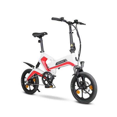 He is  günstig Kaufen-ROVER Fold E-Bike FFR 701 16" weiss. ROVER Fold E-Bike FFR 701 16" weiss <![CDATA[• Reichweite bis zu 50km • Singlespeed-Schaltung • integrierter 36V Akku • Hervorragendes Rollverhalten • Standfeste Scheibenbremsen]]>. 