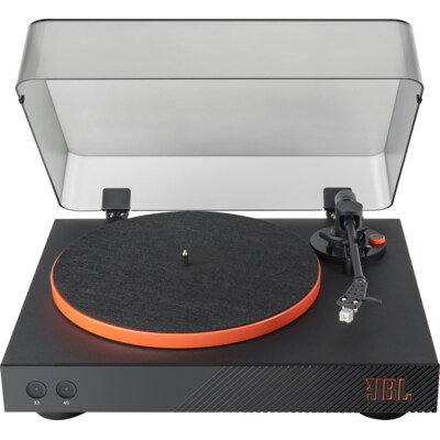 JBL Spinner Bluetooth Plattenspieler schwarz/orange