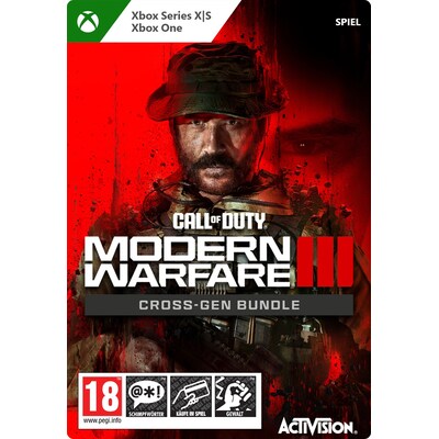 CR 1 günstig Kaufen-Call of Duty Modern Warfare III Cross-Gen Bundle - XBox Series S|X Digital Code. Call of Duty Modern Warfare III Cross-Gen Bundle - XBox Series S|X Digital Code <![CDATA[• Plattform: Xbox • Genre: Shooter • Altersfreigabe USK: 18 • Produktart: Dig