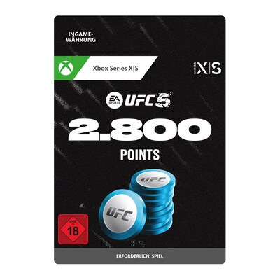 UFC™ 5 – 2.800 UFC POINTS - XBox Series S|X Digital Code