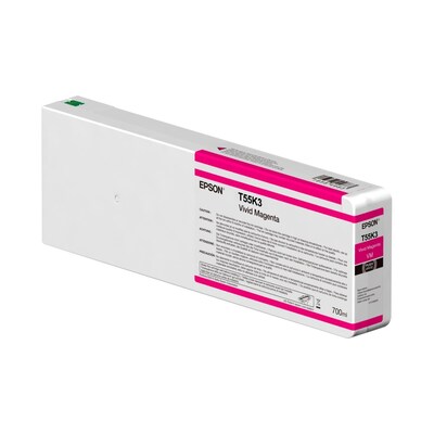 Color 60 günstig Kaufen-Epson C13T55K300 Druckerpatrone 700ml Vivid Magenta T55K300 UltraChrome HDX/HD. Epson C13T55K300 Druckerpatrone 700ml Vivid Magenta T55K300 UltraChrome HDX/HD <![CDATA[• Epson C13T55K300 Druckerpatrone • Farbe: Vivid Magenta • SureColor SC-P6000, SC