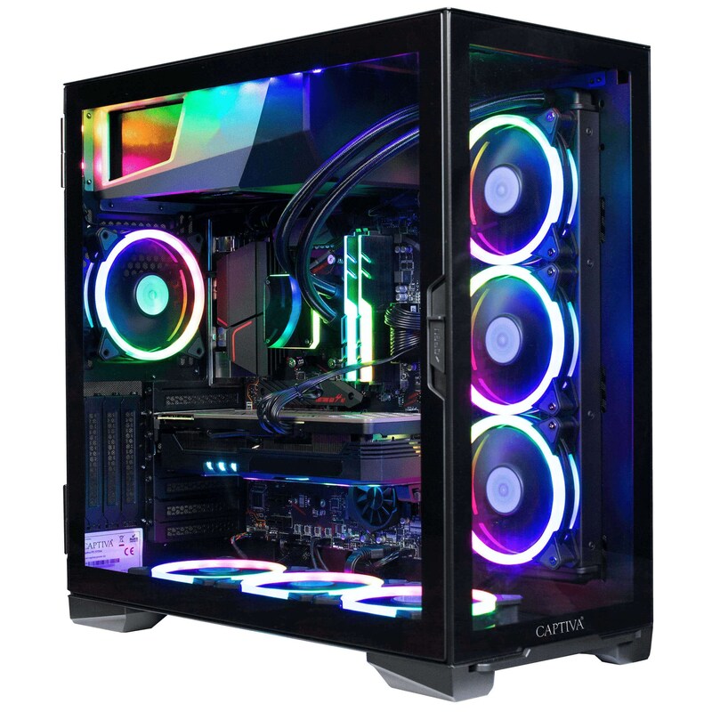 Captiva Highend Gaming PC I72-260 i7 13700F 32GB/1TB SSD RTX4070Ti W11