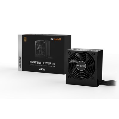 Power Plus günstig Kaufen-be quiet! SYSTEM POWER 10 450 Watt Netzteil ATX 2.52. be quiet! SYSTEM POWER 10 450 Watt Netzteil ATX 2.52 <![CDATA[• Zuverlässiger Betrieb dank bis zu 2 starken 12V-Leitungen • Stabile Laufleistung mit DC/DC-Technologie • 80 PLUS Bronze Effizienz 