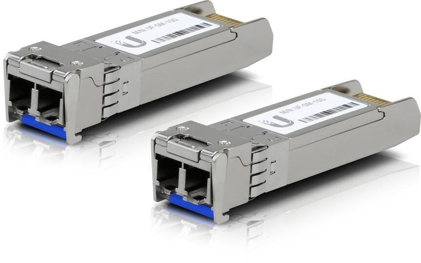 Ubiquiti SFP+ Singlemode-Duplex-Glasfaser Transceiver Module 10G - 10000m 2er